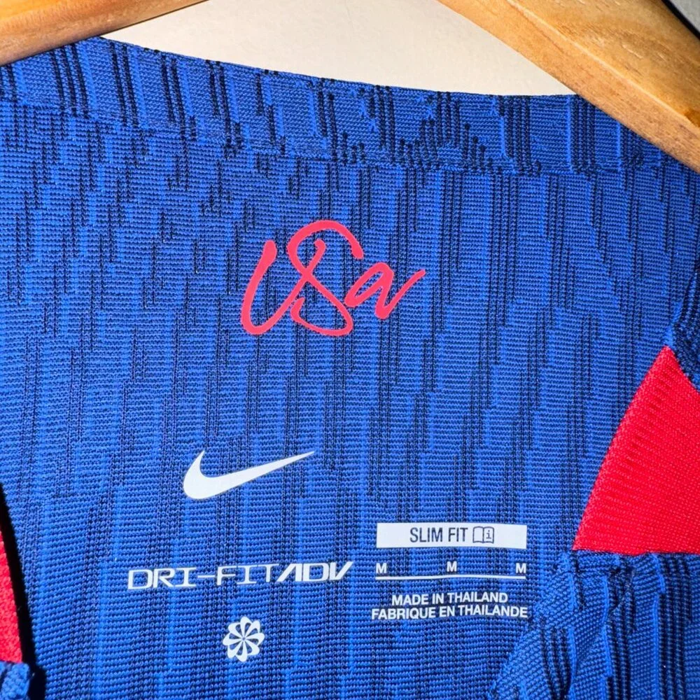Nike USWNT United States Dri-FIT Soccer Match Jersey Women M DR3860-406 $170 NEW - Picture 10 of 13